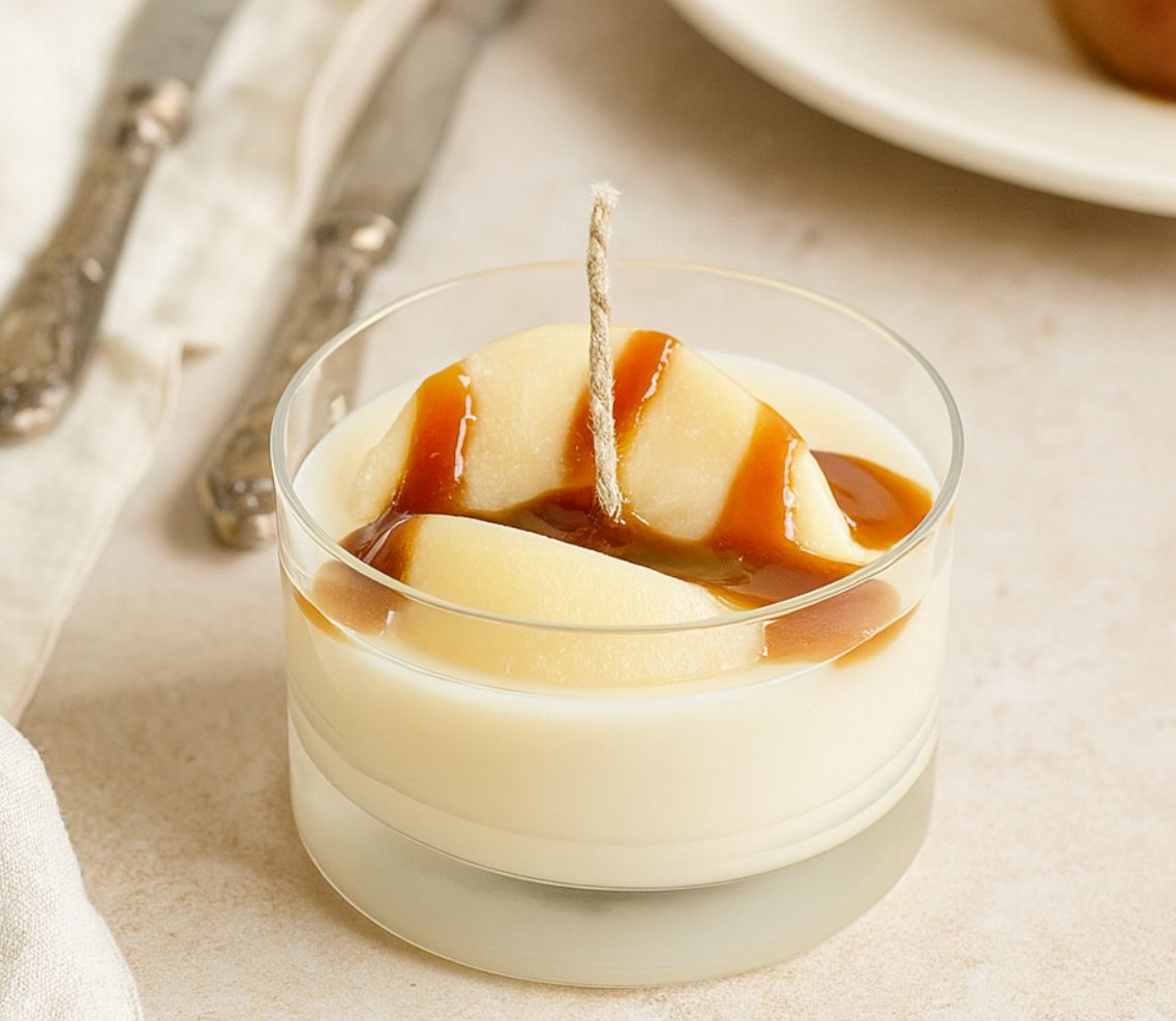 Bougie pomme au four image